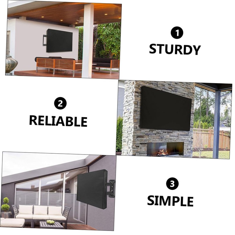 KOMBIUDA Outdoor Waterproof TV Cover for 36-38 Inch LCD TV