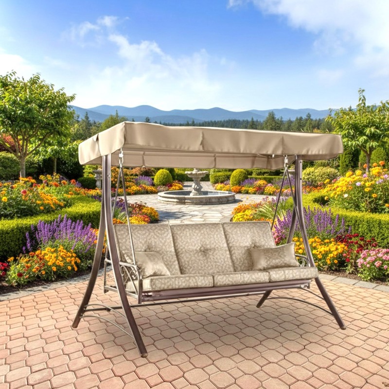 Garden Winds Durable Replacement Canopy Top Cover Compatible with The