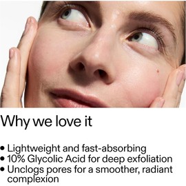 The INKEY List Tónico de Ácido Glicólico, Exfoliante para Reducir el Tamaño de los Poros, Difumina Líneas Finas y Unifica el Tono de la Piel, 100 ml