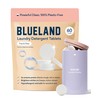 BLUELAND Laundry Detergent Tablets, Starter Set, 60 Count with Tin,