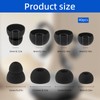 Replacement Eartips Silicone Earbuds Buds Set, 40 Pcs Soft Silicone