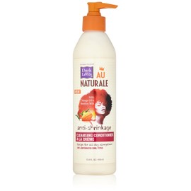 Dark and Lovely Au Natural Anti-Shrinkage Cleansing Conditioner A La Creme, 13.5 Fluid Ounce
