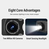 Head Mounted Action Camera, 1080P LED Headlamp, Night Light, Elastic