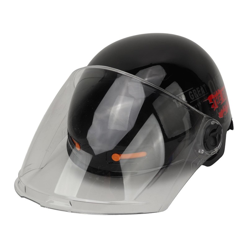 Motorcycle Helmet Stylish Adjustable Lightweight Rain Proof Rugged Electric Vehicle
