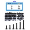 DTGN Sheet Metal Screws Assortment Kit - 225Pack - for