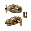 Constructor CON4161 Chronos Privacy Door Lever Lock Knob Handle Set,