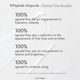 Suero en ampolla con péptidos R 1 de péptidos puros, aceite de semilla de camelia, antienvejecimiento, hidratación, cuidado de las arrugas, cuidado...
