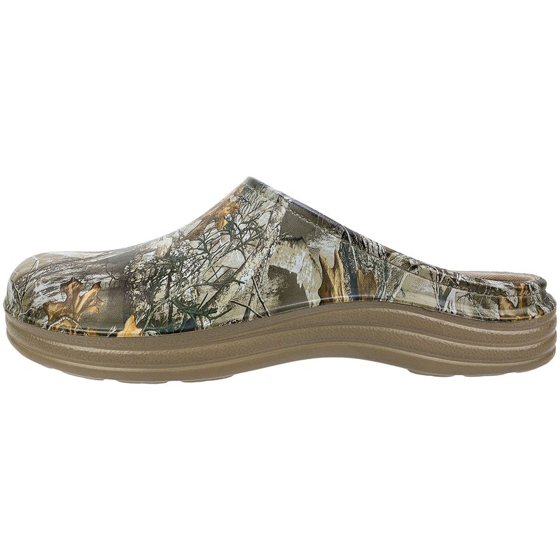 Realtree Men’s Camouflage Molded Clog with Lining, Size 10 Camo