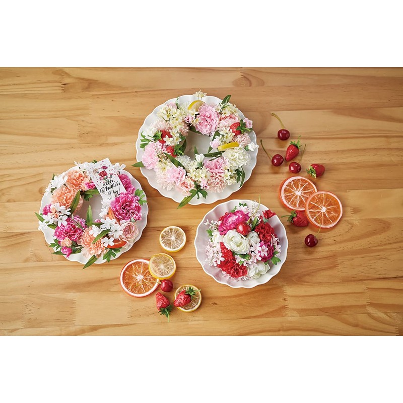 Tokyodo FV003530-zzz Artificial Flowers MAGIQ Orange Diameter 3.1 inches (8
