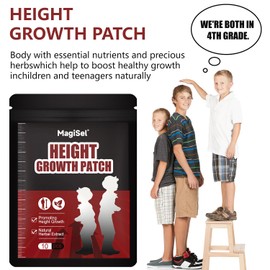 Height Growth Foot Patch, Height Increase Foot Patches, Magnetic Foot Patch, Bone Growth Foot Sticker, Height Enhancer Growth Enhancement, for Teens, Pack of 10