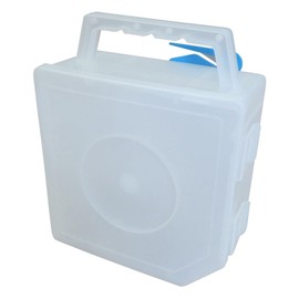 Dönges Easy Tape Roll Box 240 x 200 x 100 mm, with Cutting Device for Easy Cutting to Length, Remaining Quantity is Always Visible, Comfortable Carry Handle, Quick Tape Change without Tools