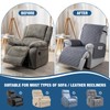 TAOCOCO Waterproof Recliner Chair Cover, Non Slip Armchair Covers for