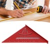 7 Inch 90 Degree Rafter Square Protractor Aluminum Alloy Woodworking
