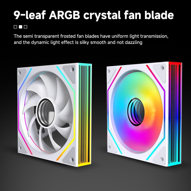Jungle Leopard Prism4 Ultra 120mm PC Reverse Blade ARGB PC