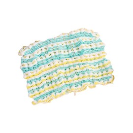 2PCS Mesh Headbands Spa Headband Elastic Hairband Women Girls Facial Cleansing Skin Care Beauty Hair Supplies for Home Use Hotel Spa Shop Hair Salon