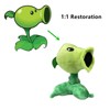 JHESAO 7" Plants and Zombies PVZ Plush Peashooter Toys PVZ
