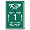 Pacific Coast Highway California 1 Sign Road Freeway cali Street