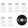 TYVOM 6 Pcs Vinyl Record Display Vinyl Display Record Shelf