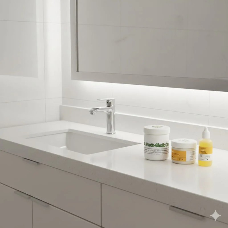 Kit Antimanchas: Arbutina 5% Crema, Retinol Y Vitamina C