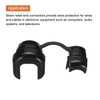 QUARKZMAN 15pcs 6.5-8mm Strain Relief Cable Connector Cable Grommet Sleeve