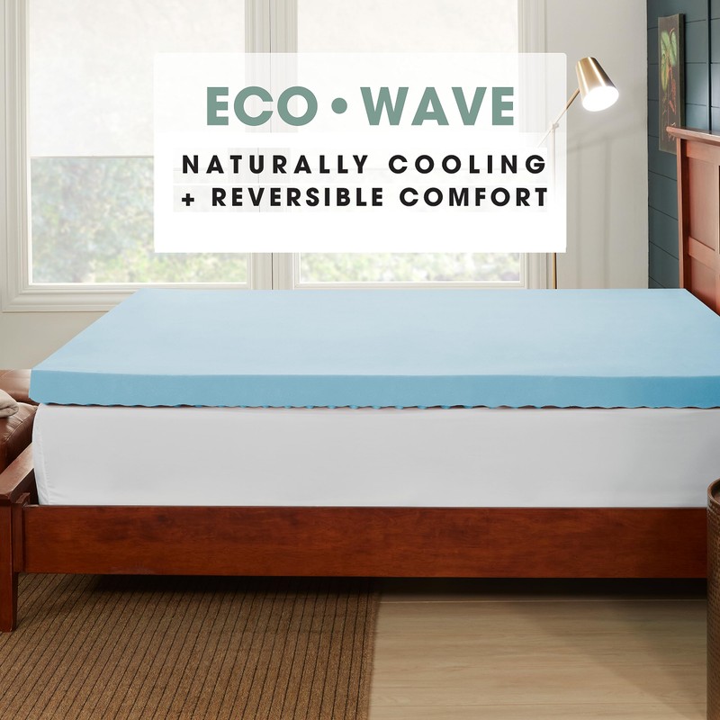 4" EcoWave Memory Foam Mattress Topper (Twin)