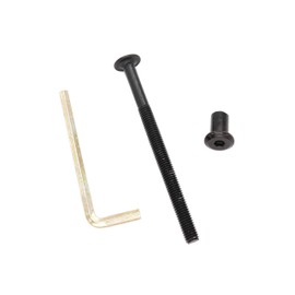 binifiMux 10-Pack M6x100mm Black Socket Cap Screws Barrel Cap Nuts Kit