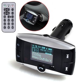 premiumwire Bluetooth Wireless FM Transmitter Modulator Car Kit MP3 Player SD USB LCD Remote
