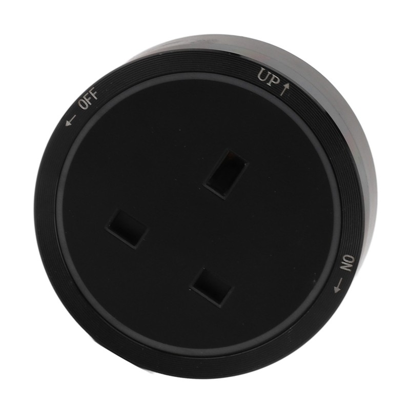 13A Power Track Socket Removable Electric Outlet Slide Guide Adapter
