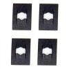 WestCanalSales 1987-93 Mustang Shifter Boot Retaining Clips Set Boot To