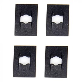 WestCanalSales 1987-93 Mustang Shifter Boot Retaining Clips Set Boot To Bezel 87-93 Foxbody