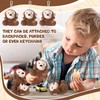 Shappy 50 Pcs Mini Animal Plush Toys Small Stuffed Animals