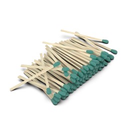 ZIKANI Green Tip Fancy Matches 4 Inch Match Refill and Striker 200 Long Matches Short Matches Wooden Matches Bulk Matches Decorative Matchsticks for Cloche Jar Box & Fireplace (Green)