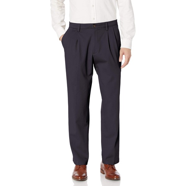 Dockers Men's Classic Fit Easy Khaki Pants-Pleated (Regular and Big