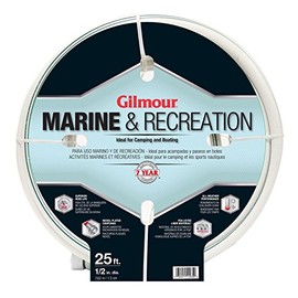 Gilmour 12012025 1/2" X 25' 5 Ply Marine & Recreation Hose