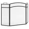 Calidola 3 Panel Fireplace Screen 48" W x 29" H