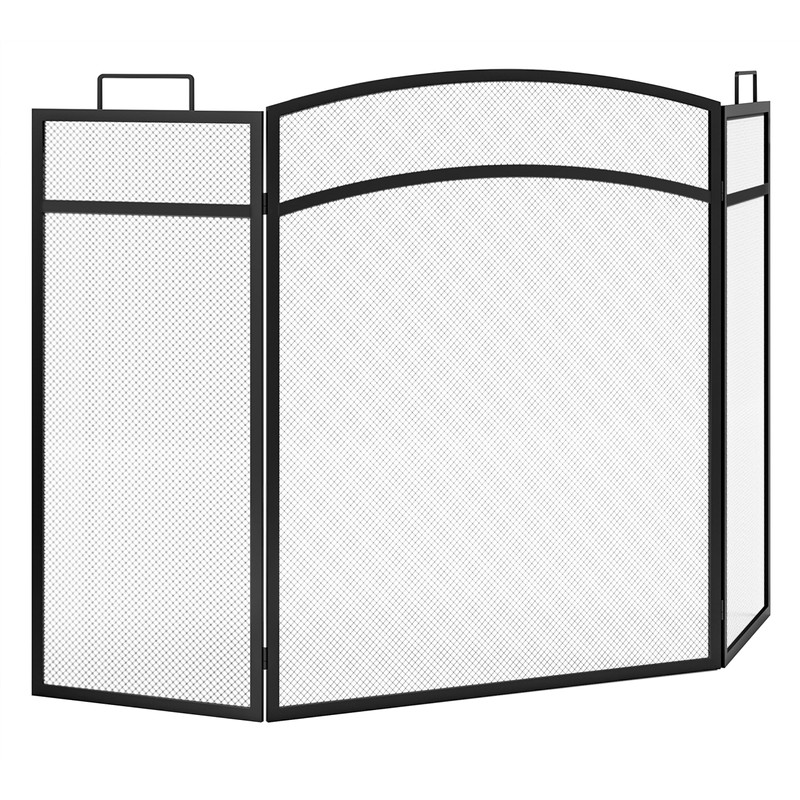 Calidola 3 Panel Fireplace Screen 48" W x 29" H