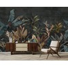 TUNDJ - Tropical Botanical Wallpaper Dark Jungle Plant Leaf Wall