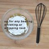 GorGin high temperature and easy to clean silicone whisk, stirrer,
