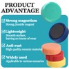 MIN CI 96Pack Fridge Magnets 8 Colors Round Whiteboard Magnets,