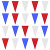 Robelli Red, White & Blue Triangular Party Bunting - Fabric