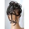 CAISHA PRETTYSHOP XXL Large Scrunchy Braided Updo Slightly Wavy Messy