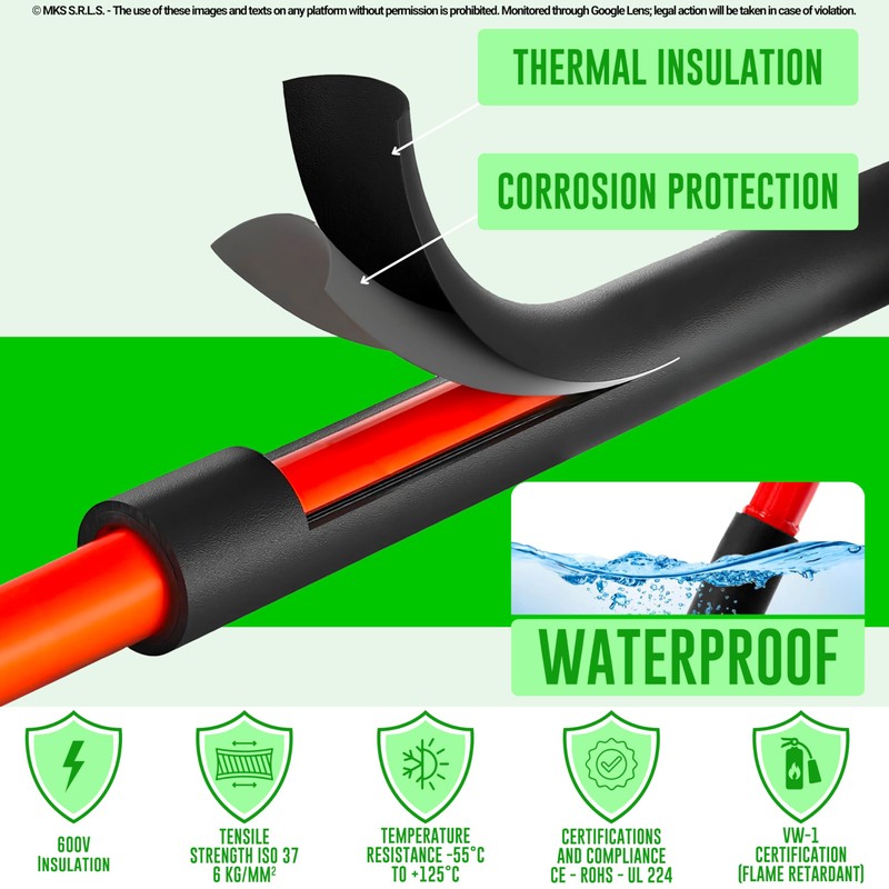 MarketConnect® Heat Shrink Tubing Diameter 12.7 mm Length 4 m