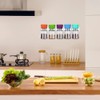 BOSOIRSOU 80 Spice Gripper Clips, 16 Strips Spice Racks Hold
