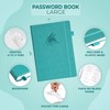Clever Fox Password Book with Alphabetical tabs. Internet Address Organizer
