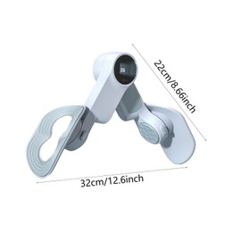 perfeclan Leg Inner Thigh Exercise Equipment, Stretcher Pelvic Floor Strengthener with Counter, Pelvic Floor Train, Blue