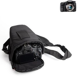 K-S-Trade Camera Bag for Sony Alpha 77 II Camera Bag Shoulder Bag for Sony Alpha 77 II Colt for System Cameras, black, Camera Case for Sony Alpha 77 II