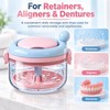 Rotating Retainer Case for Oral Appliance Storage – Drainable Ventilated