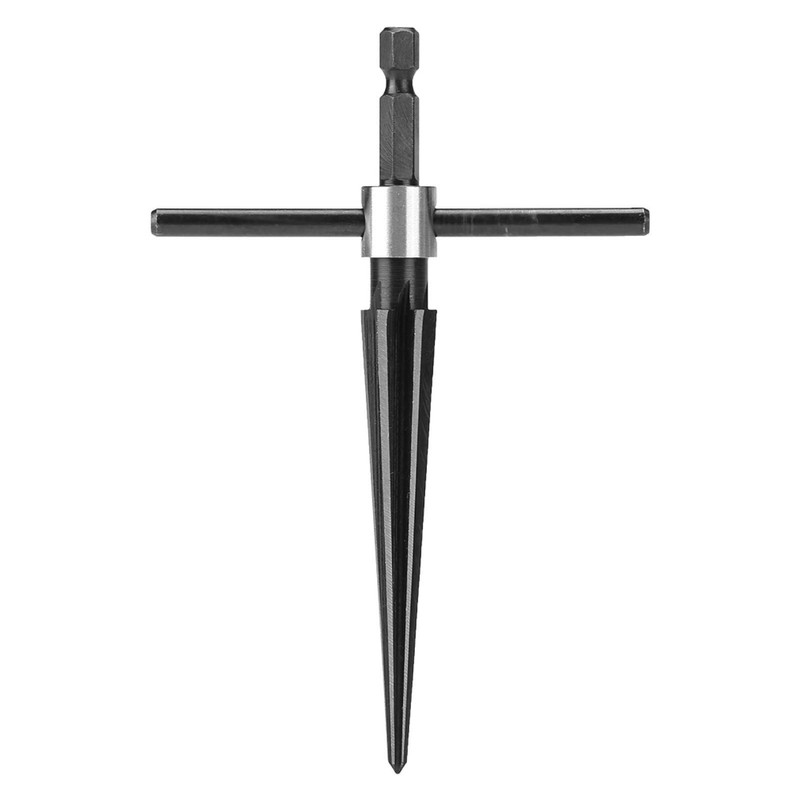 Akozon T-shaped Conical Reamer Bridge Pin Hole Handheld T-shaped Conical