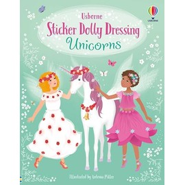 Sticker Dolly Dressing Unicorns