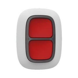 Dual Emergency Button White for Smart Alarm - Ajax Systems
